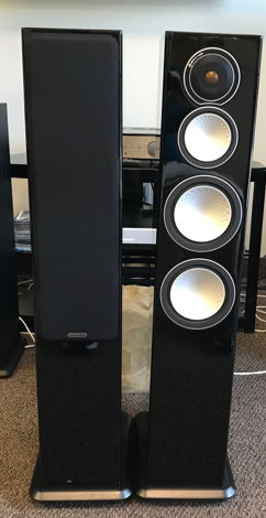 Monitor Audio Silver 8 High Gloss Black For Sale | Audiogon
