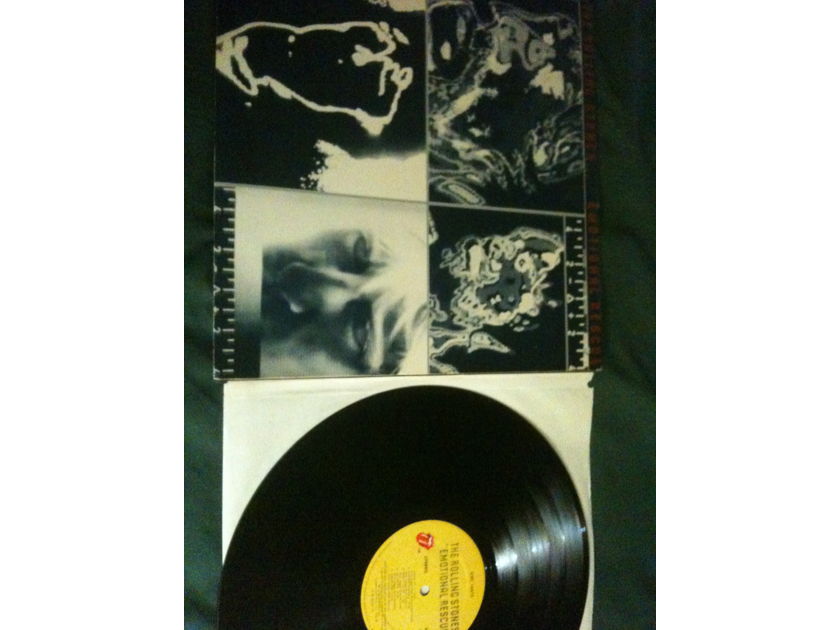 Rolling Stones - Emotional Rescue LP NM Comes With Poster