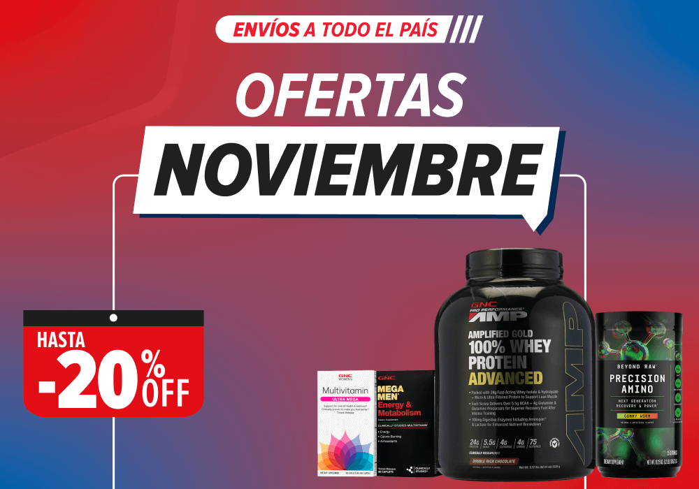Ofertas Noviembre - Hasta 20% OFF
