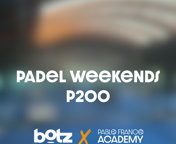 PADEL WEEKEND P200 BOTZ JASMIJN