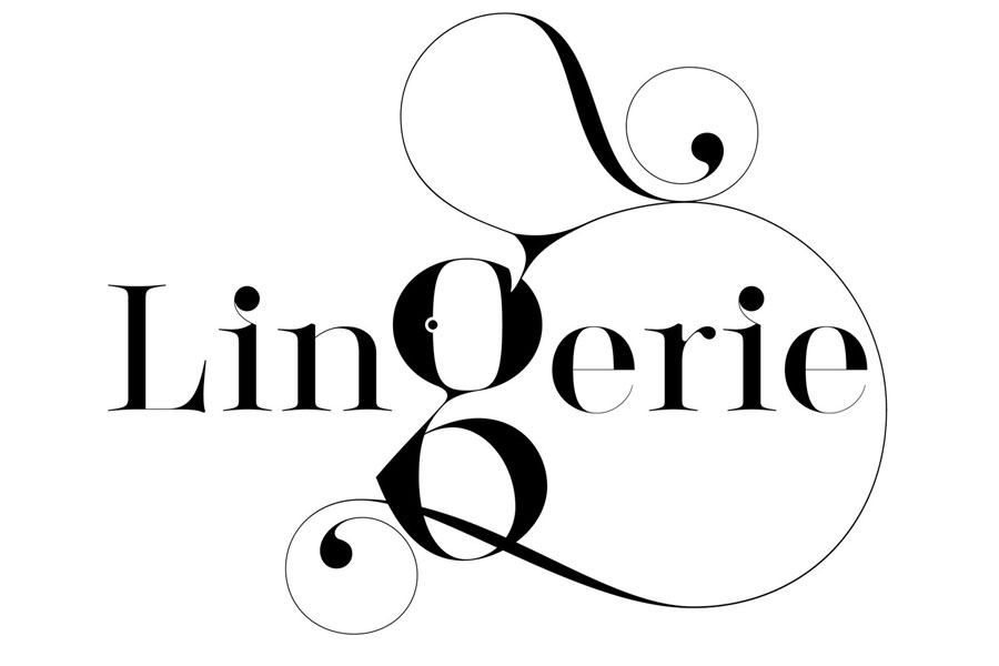 Fashion magazine sexy font - Lingerie Typeface