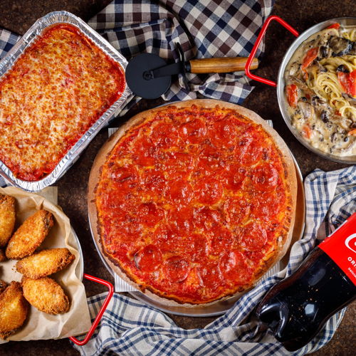 C2: 3-4人套餐 Large Pizza Combo for 3-4