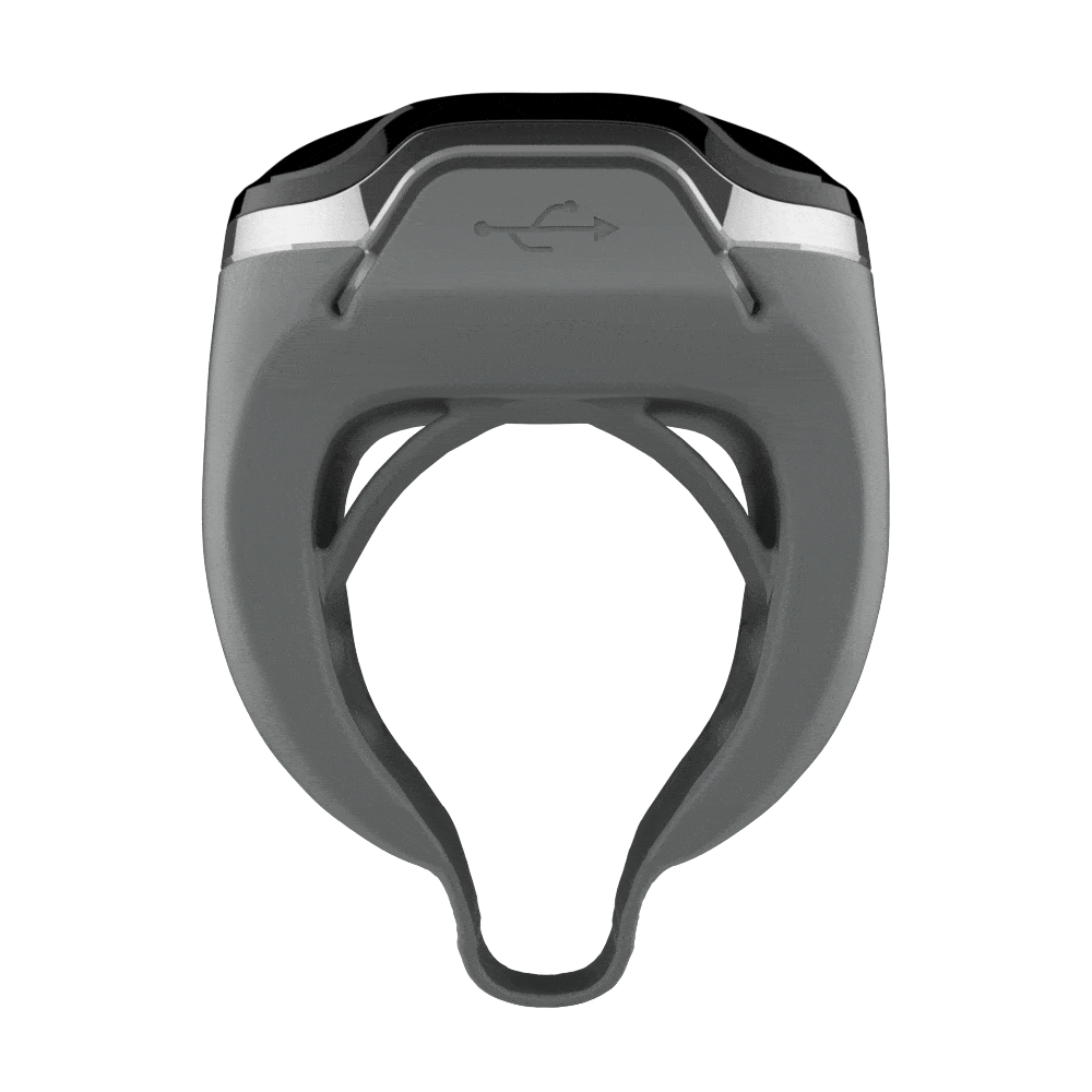 Flexible ring icon showing Wellue O2Ring-S fits any finger size comfortably