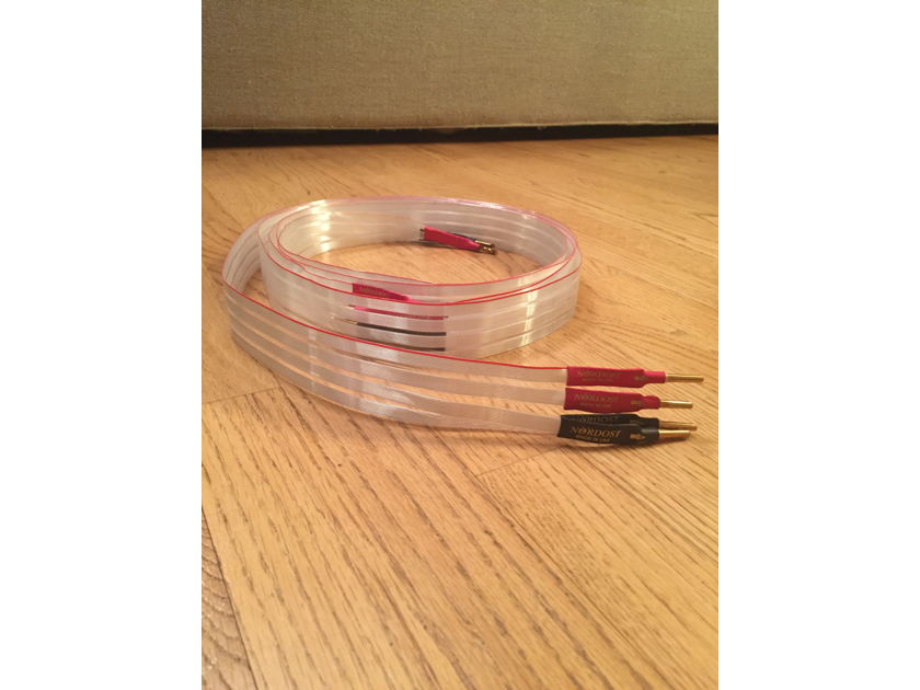 Nordost  Red Dawn spk cables Biwired 2 meters banana termination