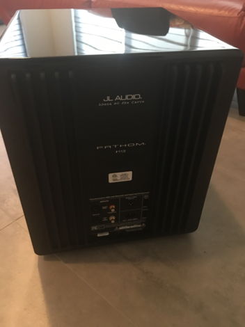 JL Audio Fathom F113 V1 Black Gloss mint!