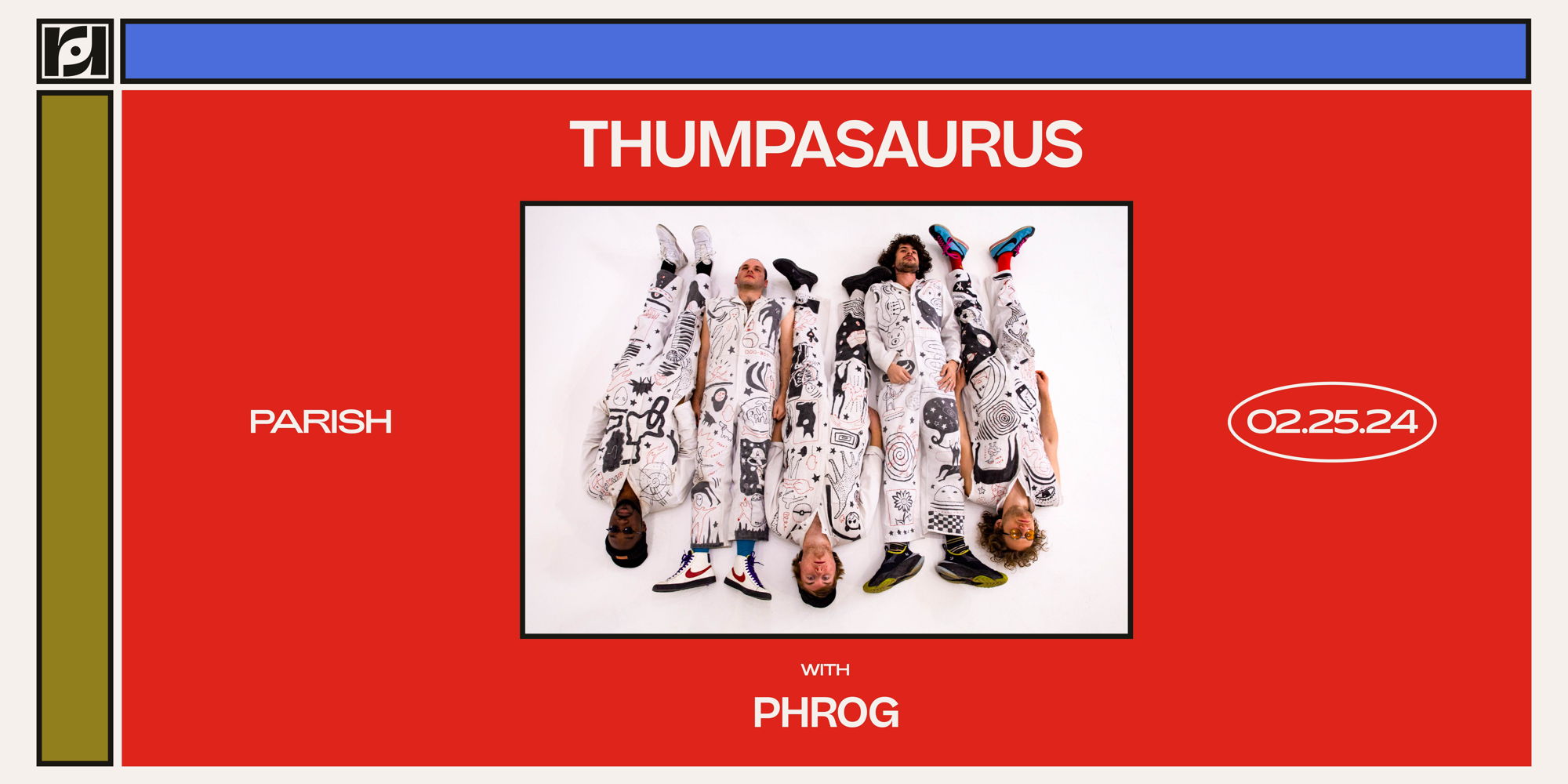Resound Presents: Thumpasaurus w/ Phrog at Parish on 2/25 promotional image