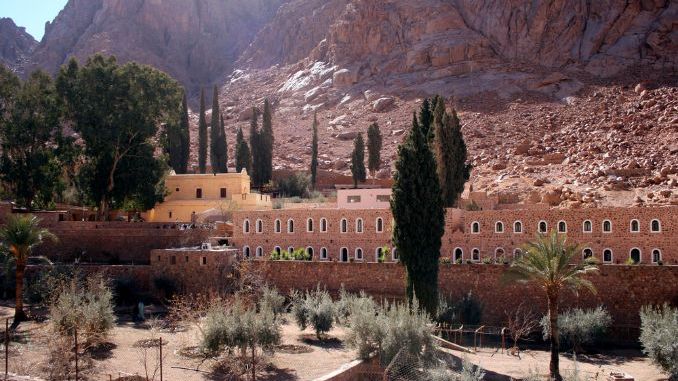 Monastery St. Catherine in Egypt