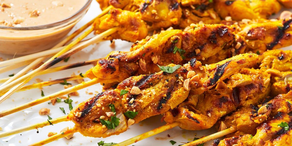 Best Chicken Satay Recipe - How To Make Chicken Satay