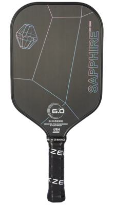 Six Zero Sapphire pickleball paddle