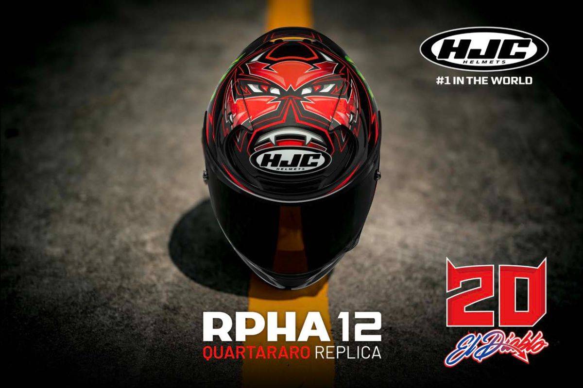 RPHA 12 QUARTARARO REPLICA HJC HELMETS EUROPE RPHA 12 QUARTARARO REPLICA HJC HELMETS EUROPE