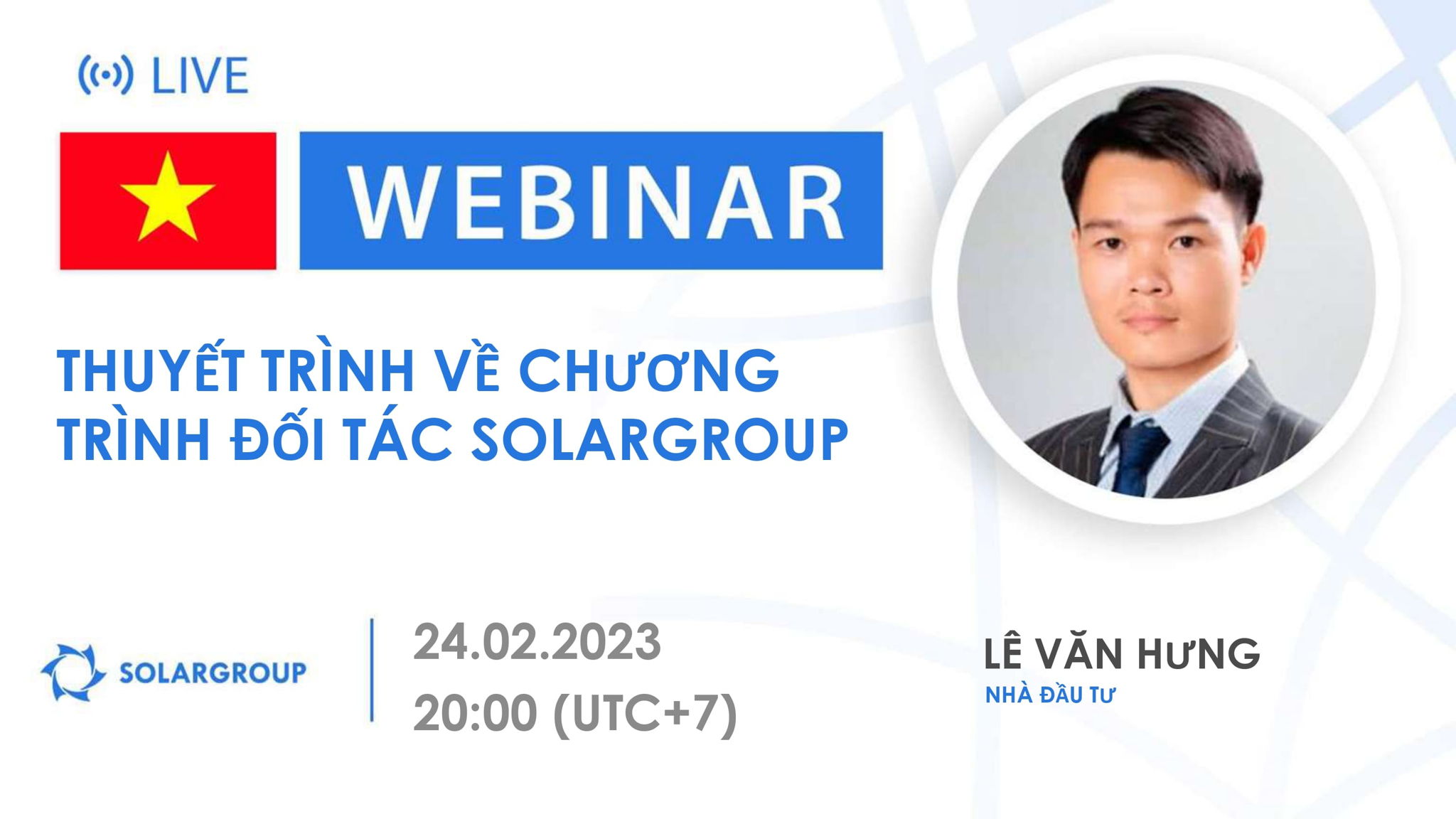 Vietnam. Thuyết trình về chương trình đối tác SOLARGROUP