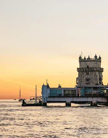 Admire the sights of the city including the Belém Tower