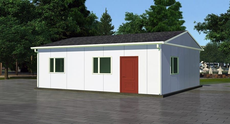 2 Bedroom 57M2 Granny Flat House, Factory Built