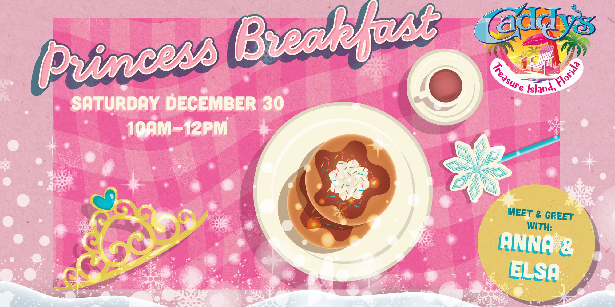 Princess Breakfast with Anna & Elsa! promotional image