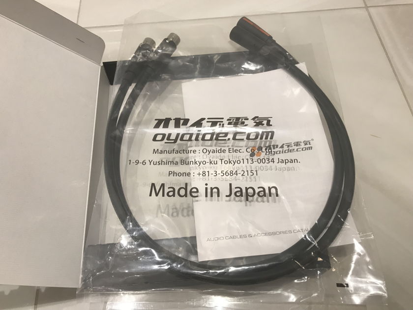 Oyaide ACROSS 900 XX Interconnects XLR, 0.7M! as New!