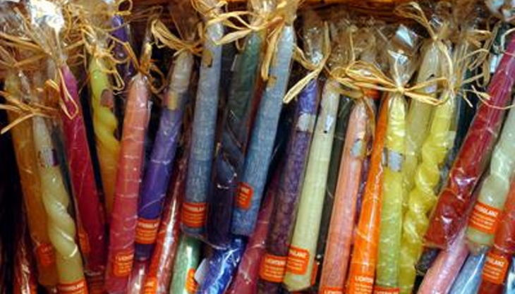 lichterglanz kerzenkorb