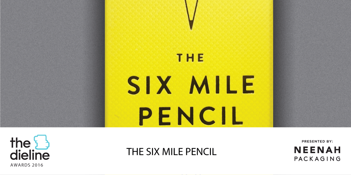 The Dieline Awards 2016 Outstanding Achievements: The Six Mile Pencil