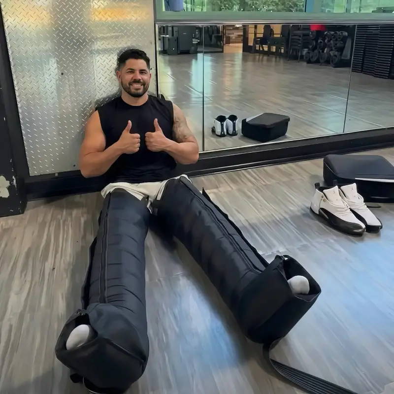 recovery boots with a carry case