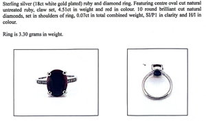 Natural Ruby & Diamond Ring (4.51ct)