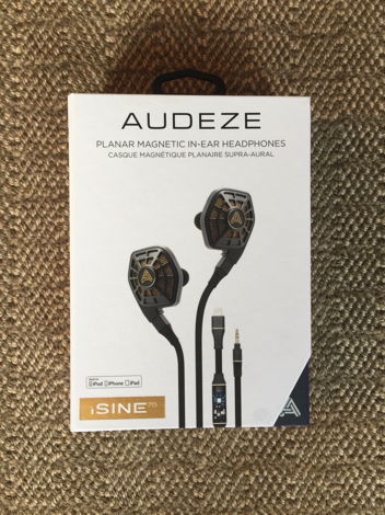 AUDEZE iSINE 20 In-Ear Planar Magnetic Headphone w/ Cip...