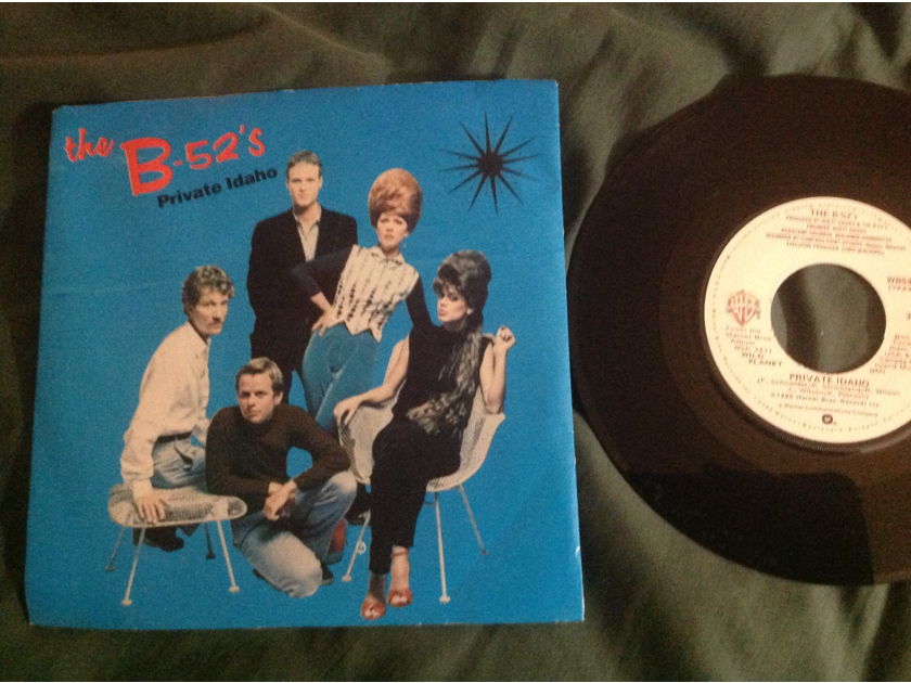 The B-52's - Private Idaho 45 With Sleeve