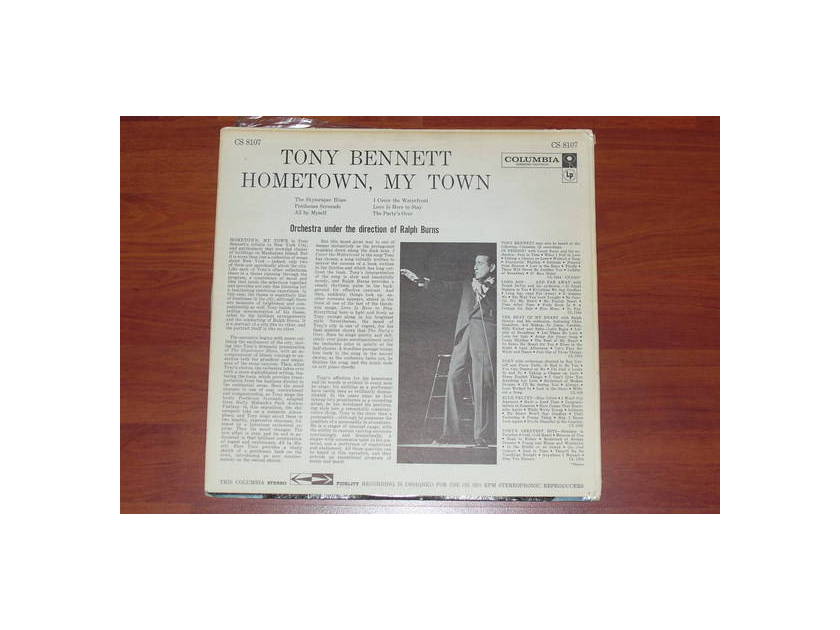 Tony Bennett - Hometown, My Town columbia 6 eye
