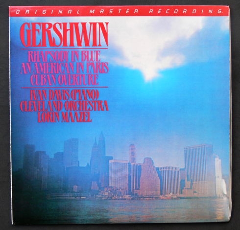 MFSL LP Gershwin Rhapsody In Blue