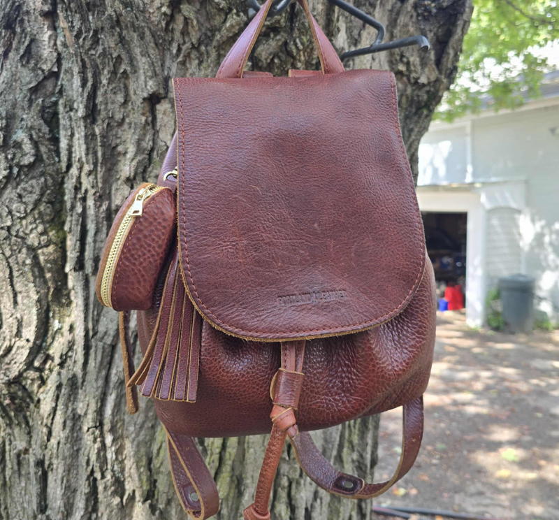 Bucket Backpack - $75.00 | Portland Leather Resale Marketplace