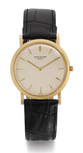 Patek Philippe Calatrava Champagne Dial No Numerals