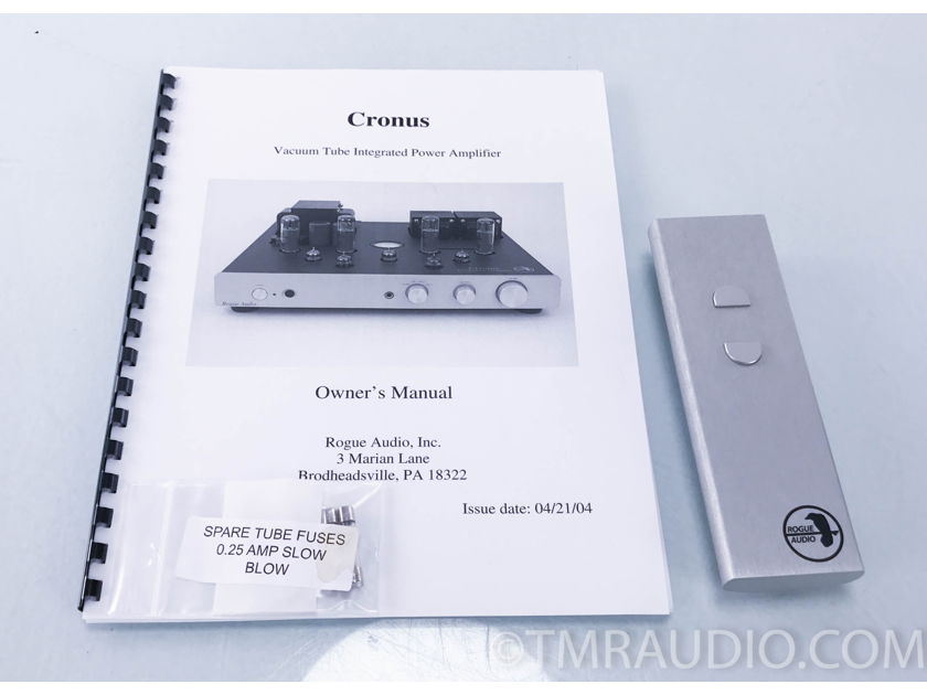 Rogue Audio  Cronus Magnum Stereo Integrated Tube Amplifier (10136)