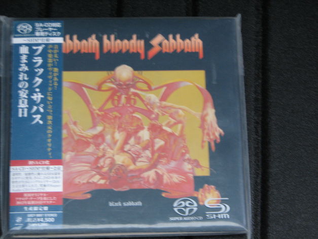 Black Sabbath - First 5 releases SACD / SHMCD