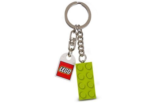 lego lime kaychain 