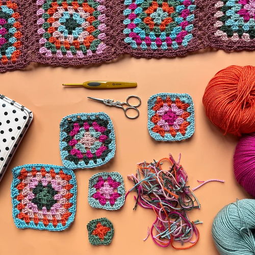 Crochet pattern for granny vest, spencer, and sweater by teacher Sas
