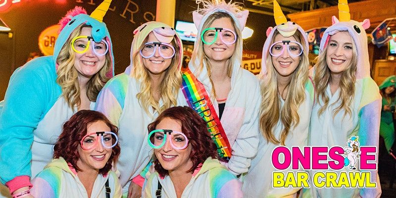 The 5th Annual Onesie Bar Crawl - Orlando promotional image