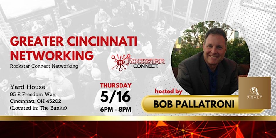 Free Greater Cincinnati Rockstar Connect Networking Event (May) promotional image