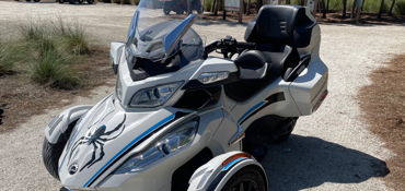 2013 CAN-AM SPYDER RT SE5 motorcycle for rent near Naples, FL