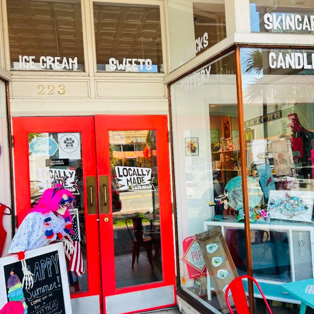 ice cream shop in savannah