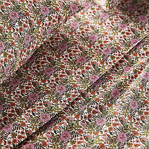Anthropologie | The Hattie Organic Cotton Percale Sheet Set (California King, Color Miriam Multi)