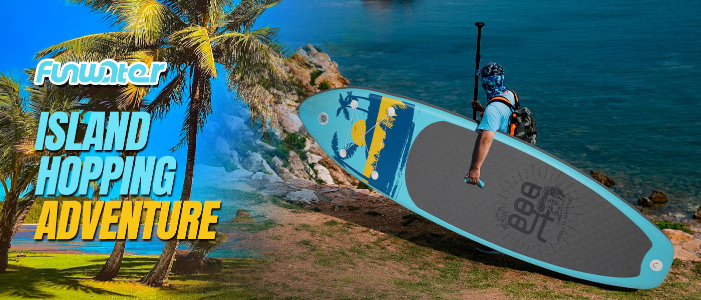 Palm stand up paddle board island hopping adventure