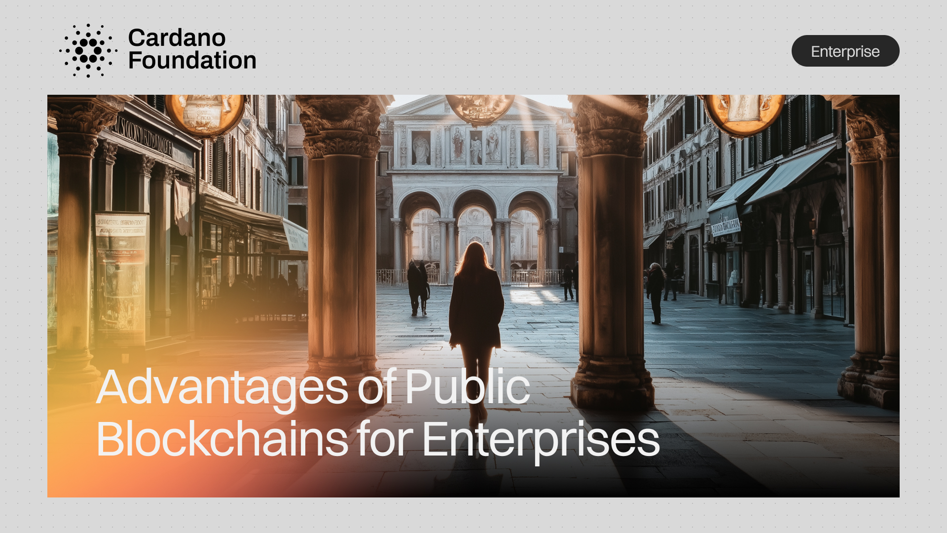 Advantages of Public Blockchains for Enterprises