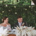 Dried flower wedding decor table decorations and pampas