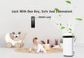 Lock with one key, safe and convenient - Airdog X5 air purifer