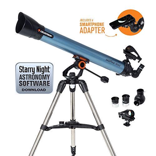 Celestron Inspire 80AZ vs Celestron SkyProdigy 130 - Slant