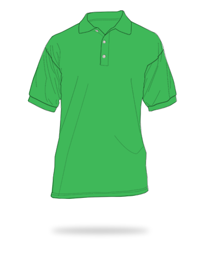 Fern green adult fit drifit polo shirts sj clothing manila philippines