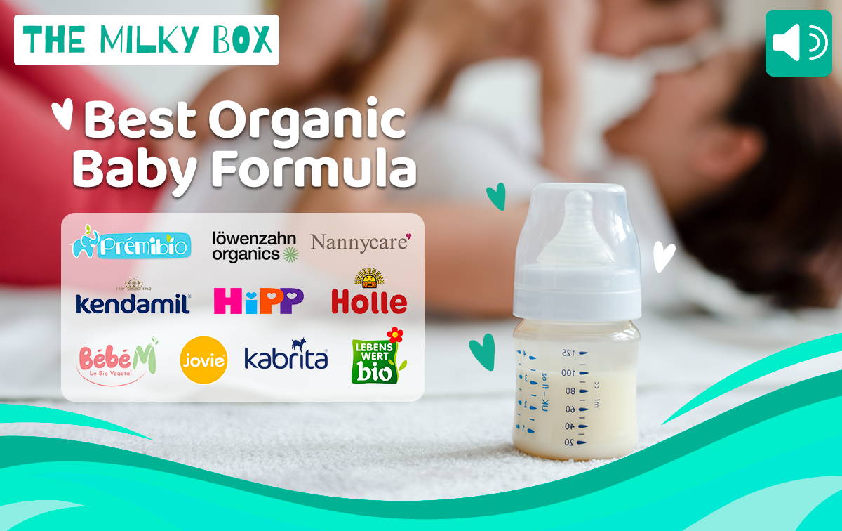 Baby Surrounded by European Formula | The Milky Box Brands 