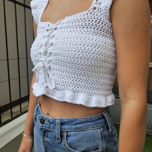 The fairytale top - crochet pattern