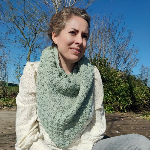 Minty Meadow Shawl