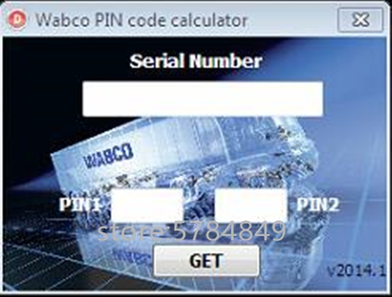 Wabco PIN Code Aktivator Keygen PIN1 PIN2 Rechner Diagnosesoftware
