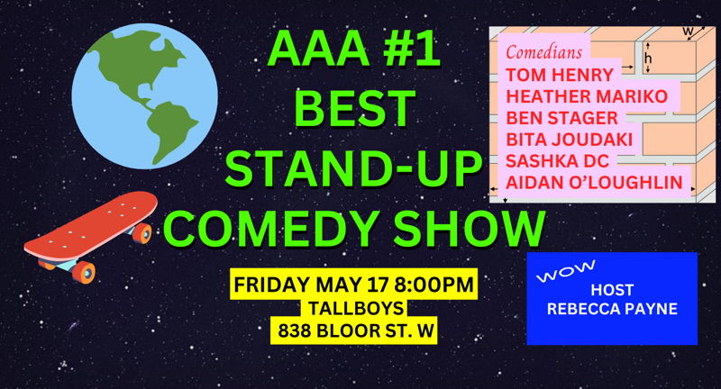 AAA#1 Best Standup Comedy Show Toronto