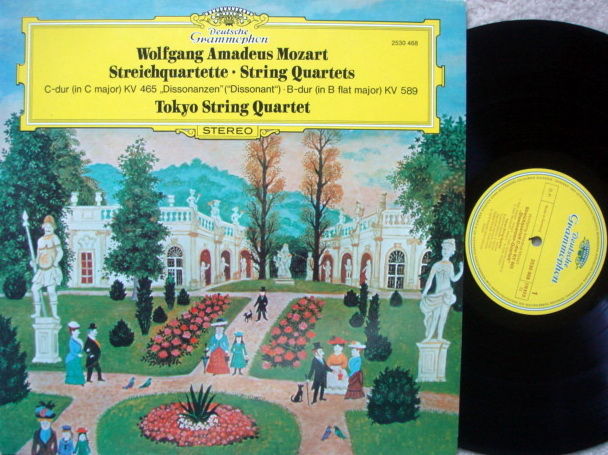 DG / TOKYO QT, - Mozart String Quartets KV.465 & 589, NM!